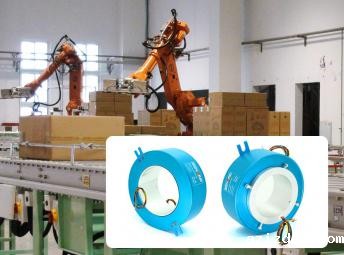 滑环典型应用：在自动化设备码垛（搬运）机器人中的应用