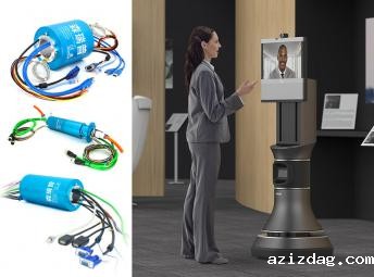 滑环在宽频总线滑环思科网真机器人中的应用