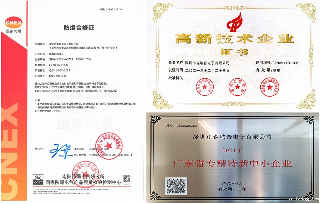 米兰app体育官方入口下载手机版荣获滑环行业国家高新技术企业